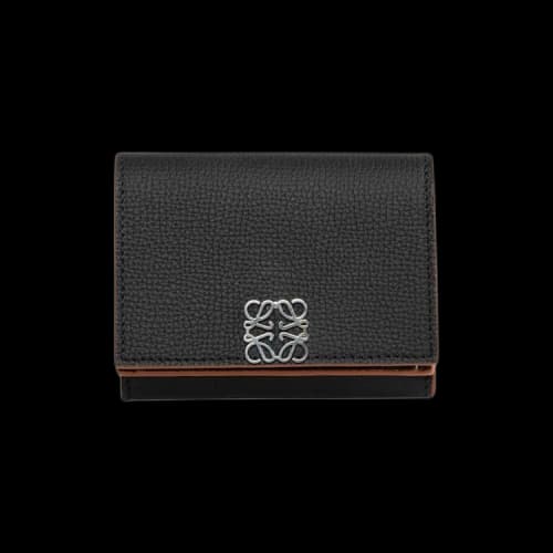 Loewe Anagram Trifold Wallet 'Black'