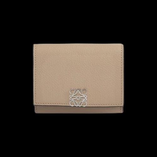 Loewe Anagram Trifold Wallet 'Sand'