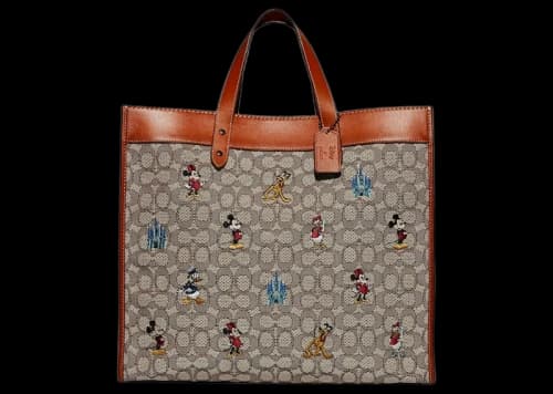Coach x Disney Field Tote 40 Cocoa