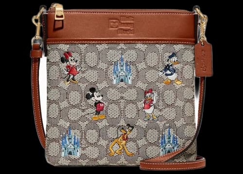 Coach x Disney Kitt Messenger Crossbody Cocoa/Multi