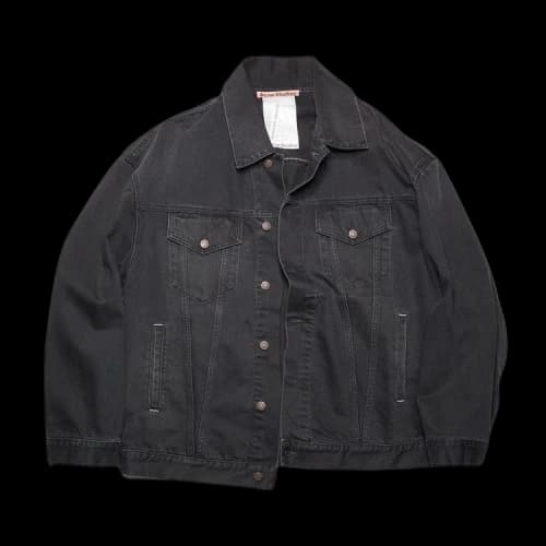 Acne Studios Oversized-Fit Denim Jacket� 'Washed Black'