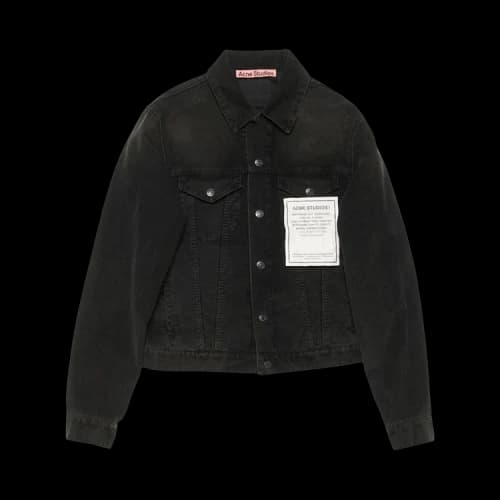Acne Studios Denim Jacket 'Black'