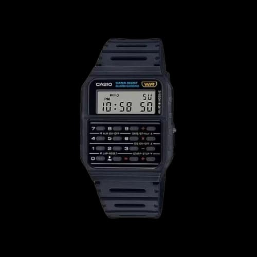 CASIO Waterproof Mens Black Digital
