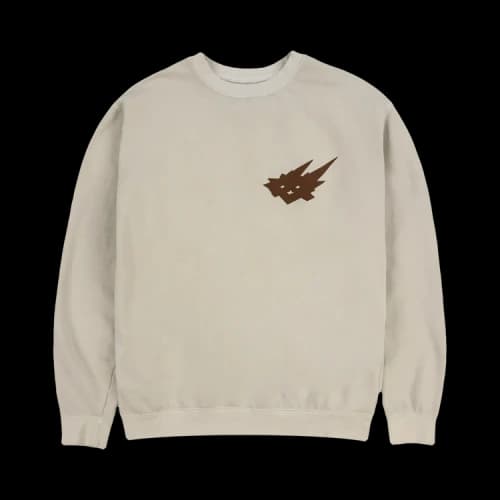 Cactus Jack by Travis Scott Cacti Mono Heritage Crewneck 'Ivory'