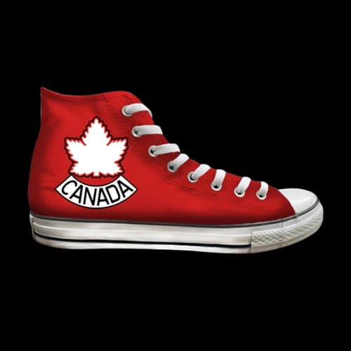 Converse Chuck Taylor All Star Hi 'Hockey Canadian Flag'