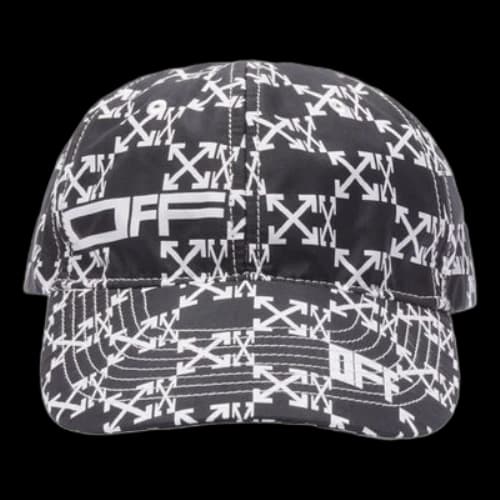 Off-White Arrow Printing Black / White Cap