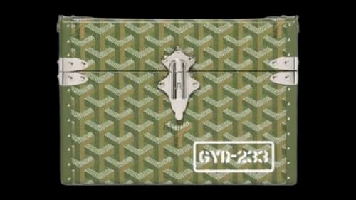 Goyard Cassette Trunk Bag Khaki