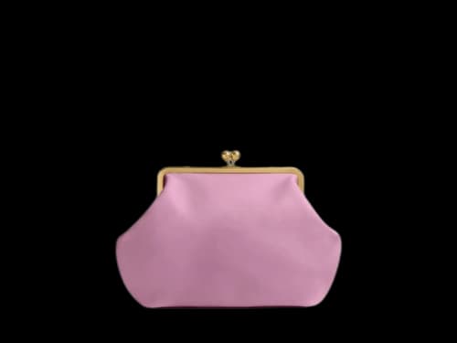 Coach Large Kisslock Frame Bag Brass/Rose