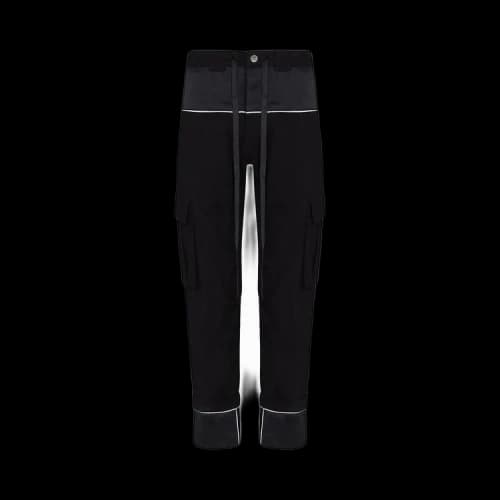 Nahmias Cuffed Cargo Pants 'Black'