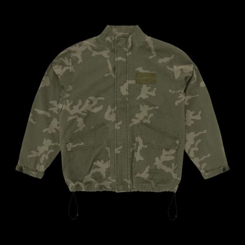 Corteiz Guerillaz Jacket 'Green Camo'
