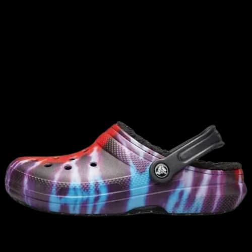 Crocs Classic Tie-Dye Lined Clog