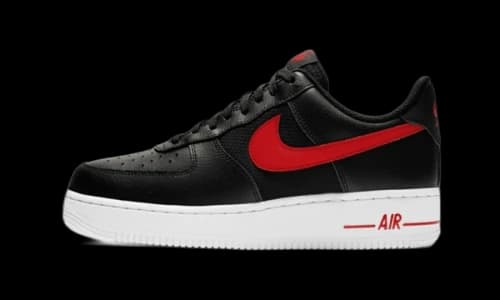 Nike Air Force 1 Low 07 LV8 Black University Red