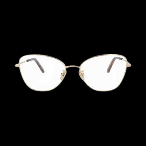 Dior Cat Eye Optical Glasses 'Gold/Transparent'