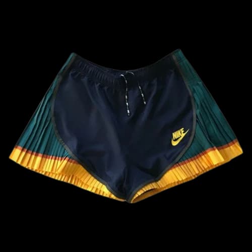 Nike x Sacai Pleated Tempo Shorts 'Blue'