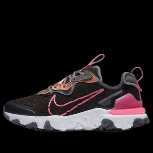 (GS) Nike React Vision Black/Pink