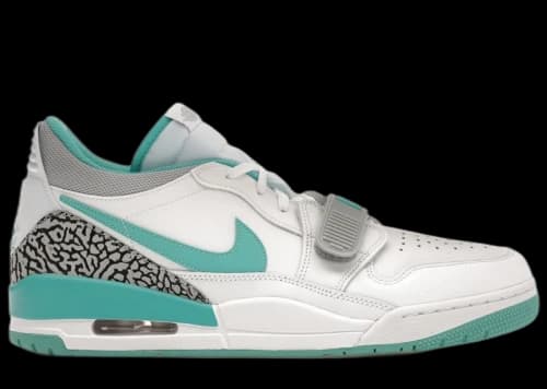 Jordan Legacy 312 Low White Turquois