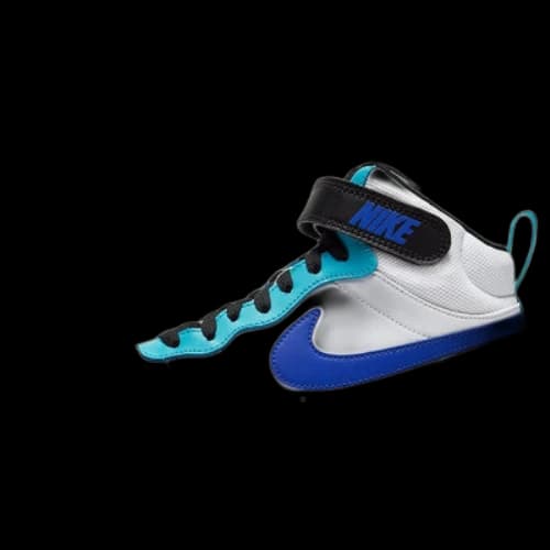 (GS) Nike Court Borough Mid 2 Blue Teal'
