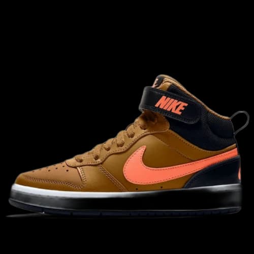 (GS) Nike Court Borough Mid 2 'Brown'