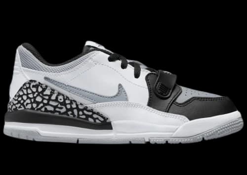 Jordan Legacy 312 Low White Black Wolf Grey (PS)