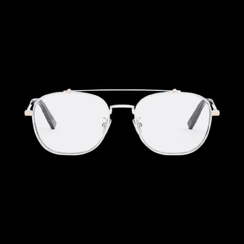 Dior Diamondo Square Optical Glasses 'Silver'