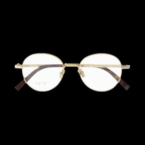 Dior Diamondo Square Optical Glasses 'Gold'