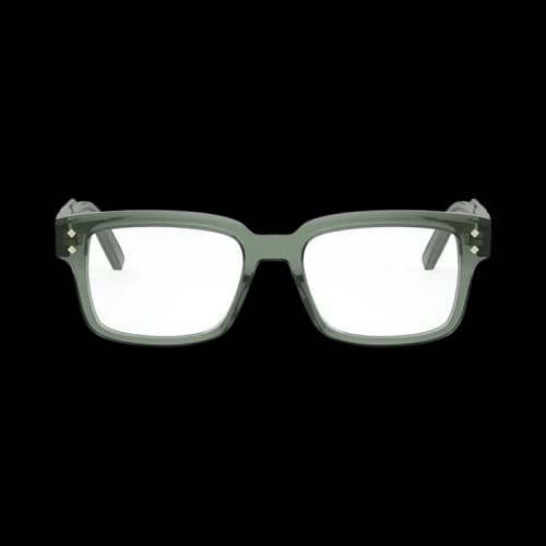 Dior Diamondo Square Optical Glasses 'Green'