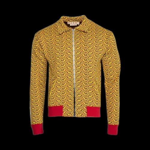 Marni Zip Up Jacket 'Maize'