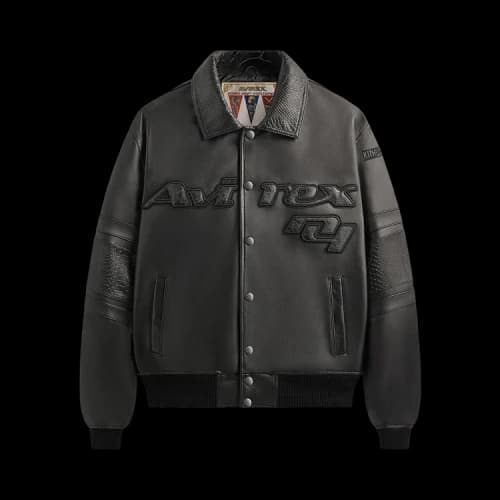 Kith Records For Avirex Legend Bomber Jacket 'Black'