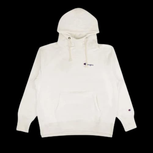 Champion French Terry Deconstruction Hoodie Sweatshirt 'White'