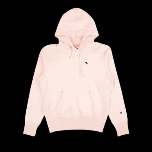 Champion French Terry Hoodie Sweatshirt 'Pink'