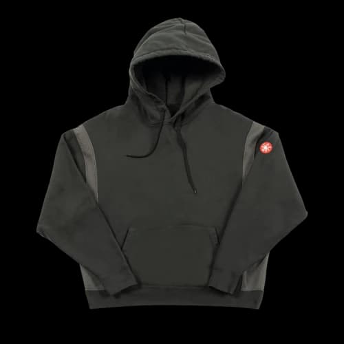 Cav Empt Overdye Side Mesh Heavy Hoodie 'Black'