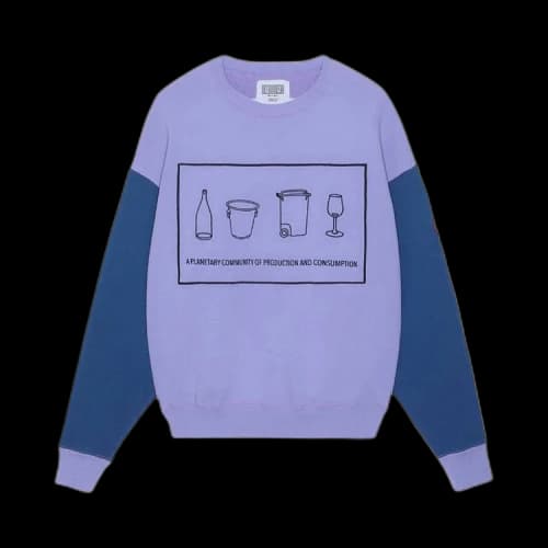 Cav Empt Container Crewneck 'Navy'