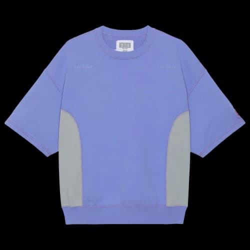 Cav Empt Side Panel Short-Sleeve Crewneck 'Purple'