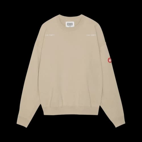 Cav Empt Solid Crewneck 'Beige'
