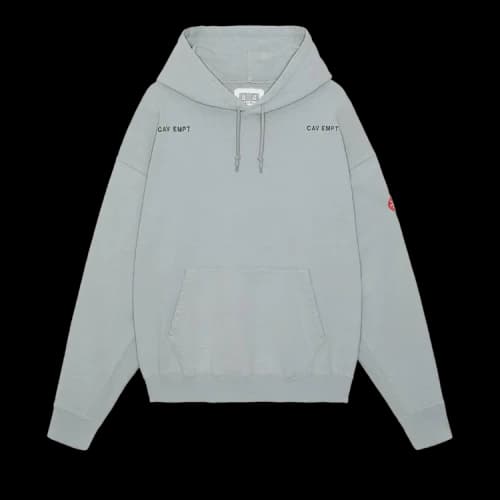 Cav Empt Solid Heavy Hoodie 'Grey'