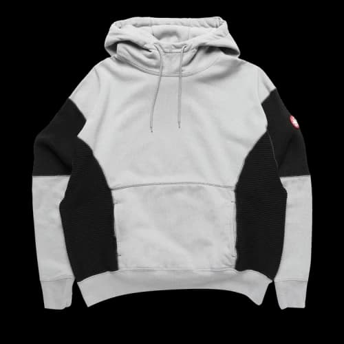 Cav Empt Wide Rib Cut Heavy Hoodie 'Grey'