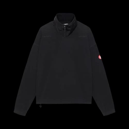 Cav Empt Light Fleece Zip Collar 'Black'