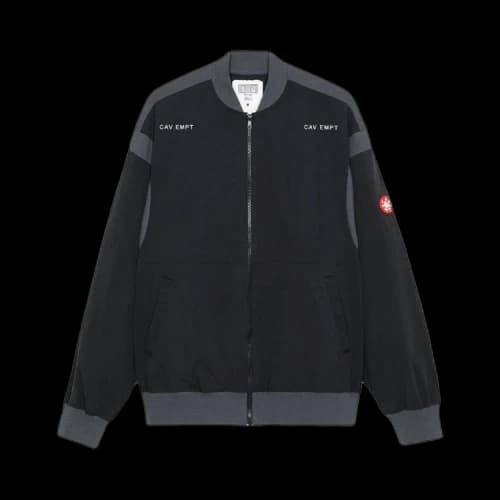 Cav Empt Rib Seam Zip Jacket 'Black'