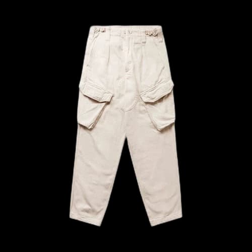 Cav Empt Heavy Flannel Combat Pants 'Beige'