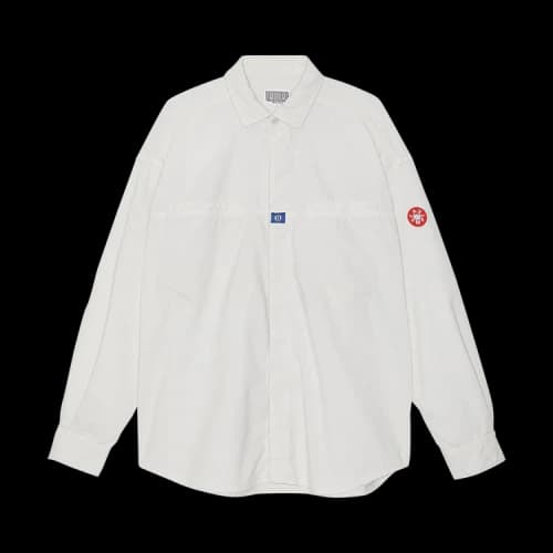 Cav Empt Overdye Cord Design Big Shirt 'White'