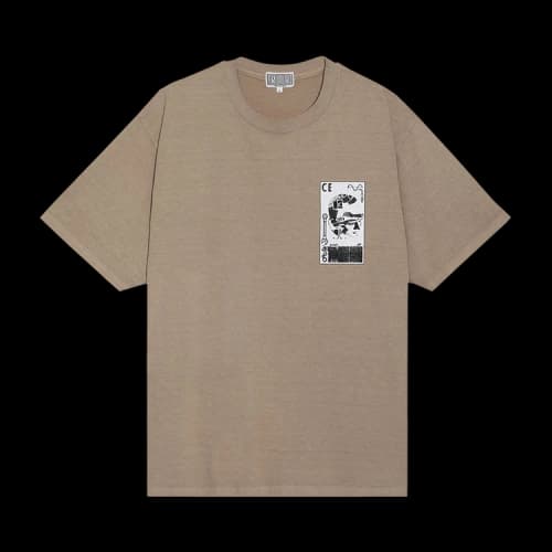 Cav Empt Overdye MD Purple Cloud T-Shirt 'Beige'