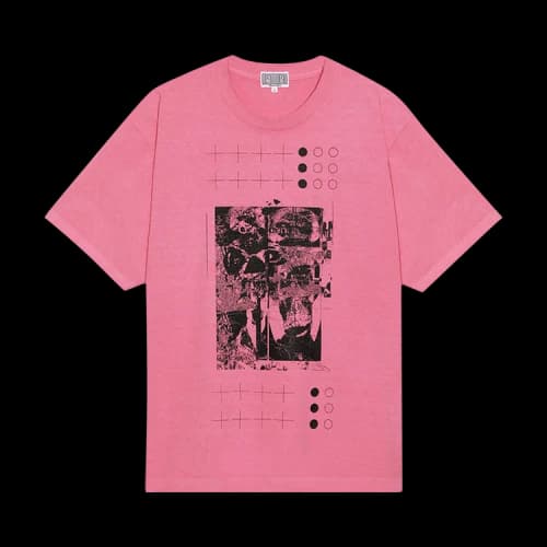 Cav Empt Overdye KL Viper Sand Tracks T-Shirt 'Pink'