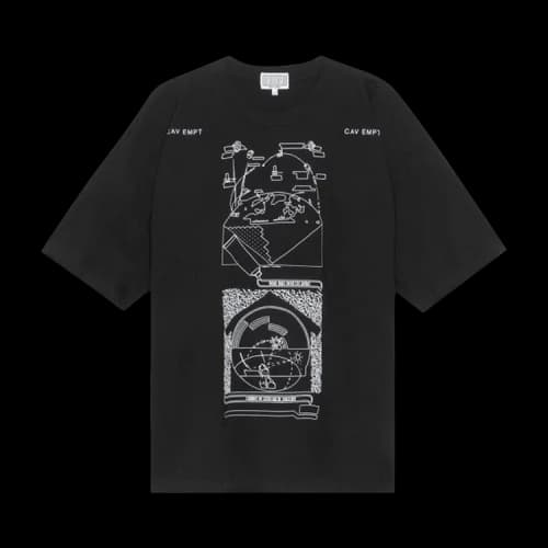 Cav Empt MD Mixedmeta4 Big T-Shirt 'Black'