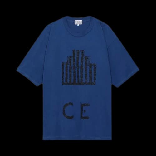 Cav Empt Overdye Stamped CE Big T-Shirt 'Navy'