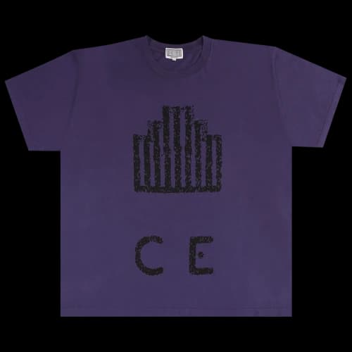 Cav Empt Overdye Stamped CE Big T-Shirt 'Purple'