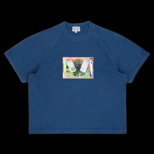 Cav Empt Overdye Raglan Heavy T-Shirt 'Navy'