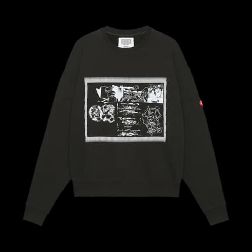 Cav Empt FK Sheet10 Crewneck 'Black'