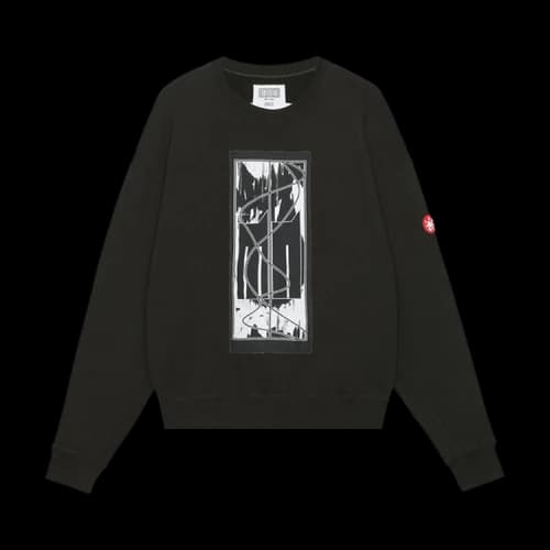 Cav Empt Trajectory Crewneck 'Black'