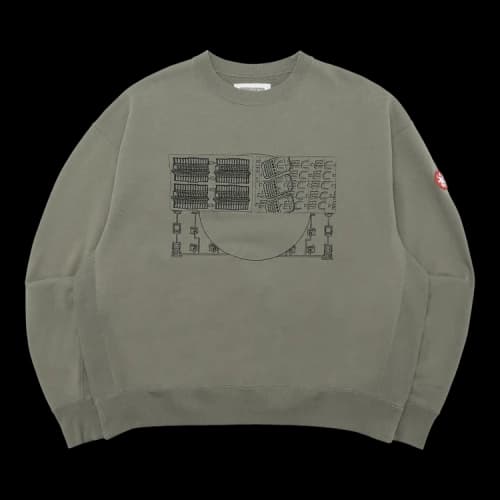 Cav Empt Not Identical To Crewneck 'Green'