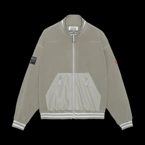 Cav Empt Fleece Zip Up Jacket 'Grey'